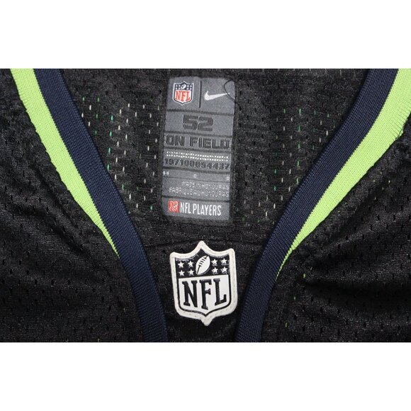 Nike NFL Players‎ On Field black Seahawks #3 Wilson short sleeve football jersey - Picture 7 of 16